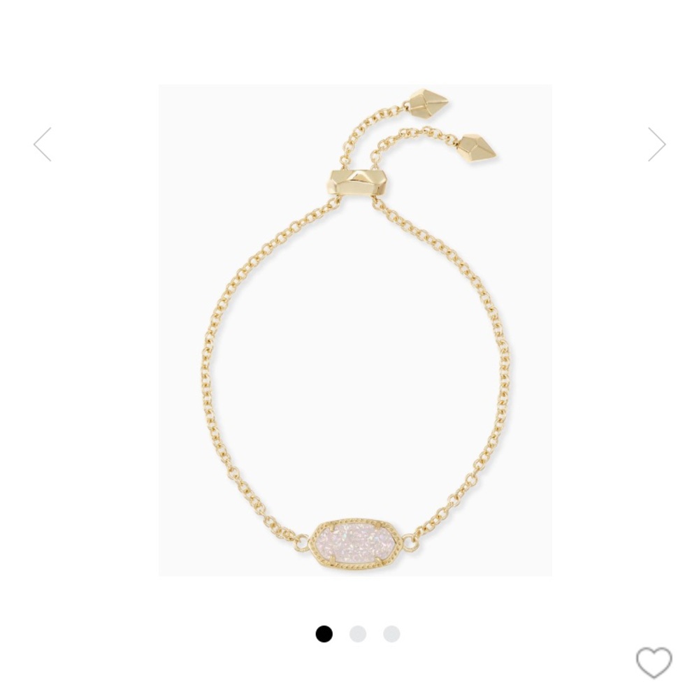 Kendra Scott Elaina Bracelet - gold and iridescent